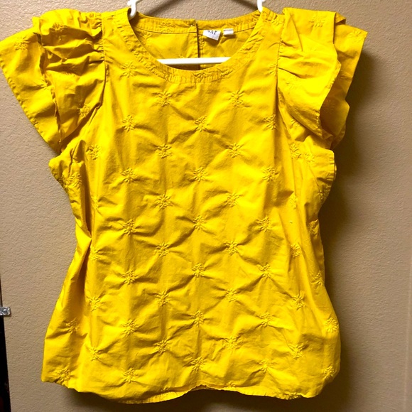 Gap flutter sleeve blouse - Picture 2 of 4